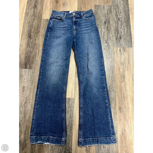 Jeans Wide Leg By Paige In Blue Denim, Size: 2