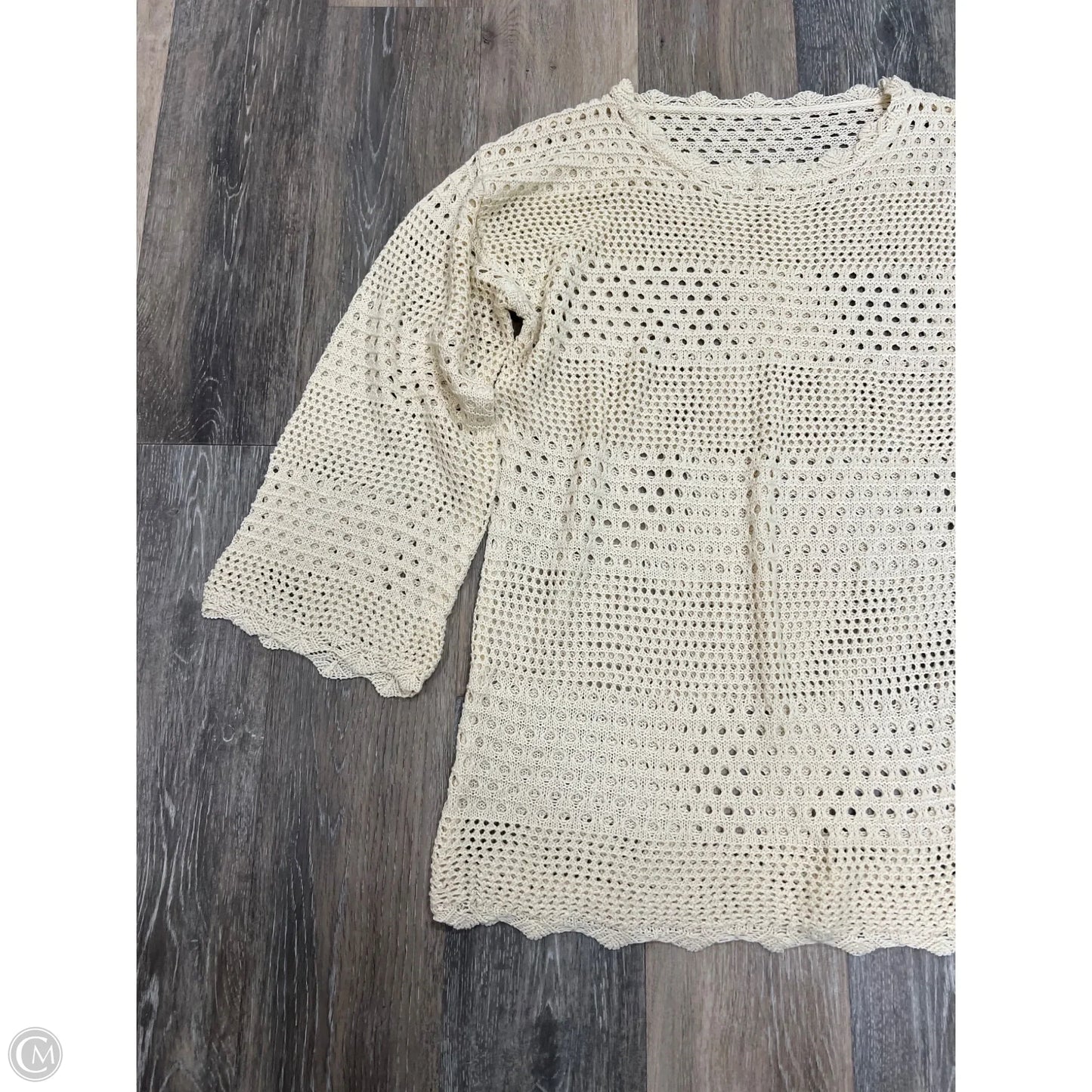 -Swimwear Cover-up By Cupshe In Cream, Size: S