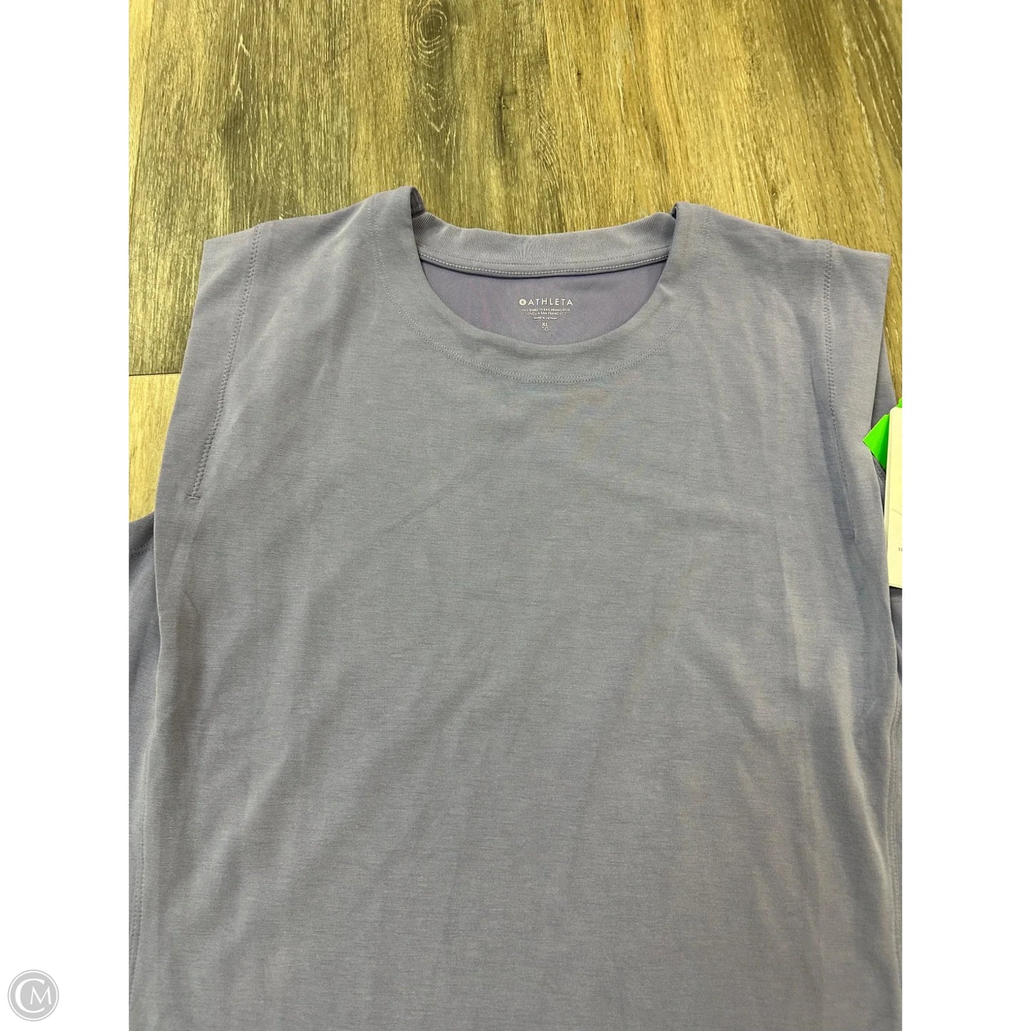 Athletic Top Short Sleeve By Athleta In Purple, Size: Xl