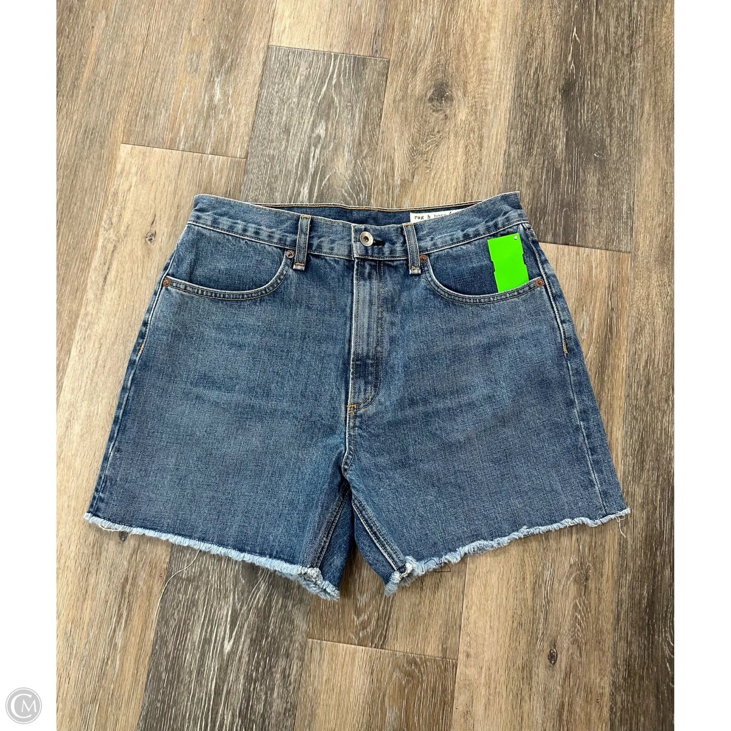 Shorts By Rag And Bone In Blue Denim, Size: 8
