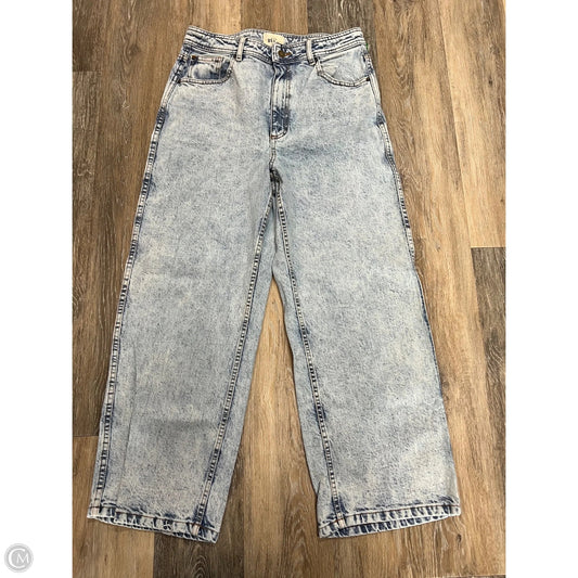Jeans Wide Leg By Sezane In Blue Denim, Size: 10 (42)
