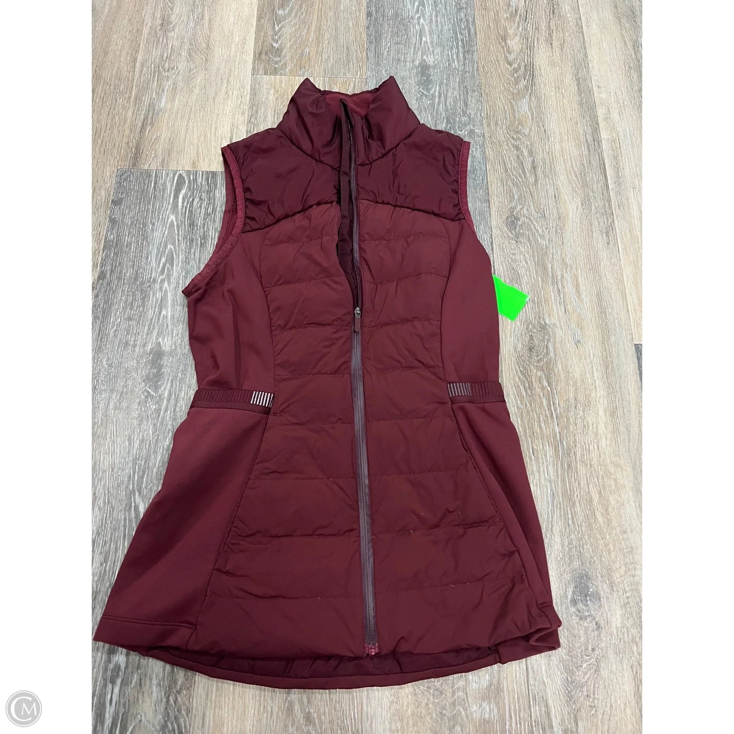 Vest Puffer & Quilted By Lululemon In Maroon, Size: 4