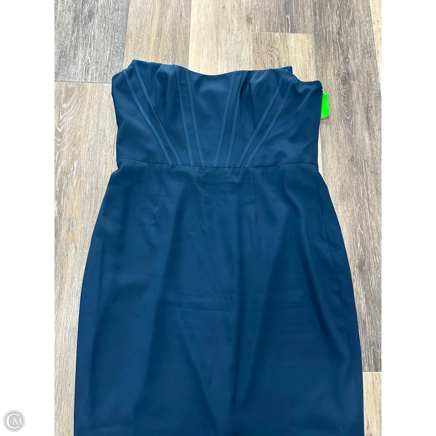 Dress Party Midi By Dress The Population In Blue, Size: Xxl