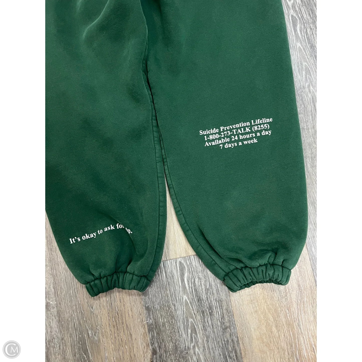 Athletic Pants By Happy Camp3r In Green, Size: S