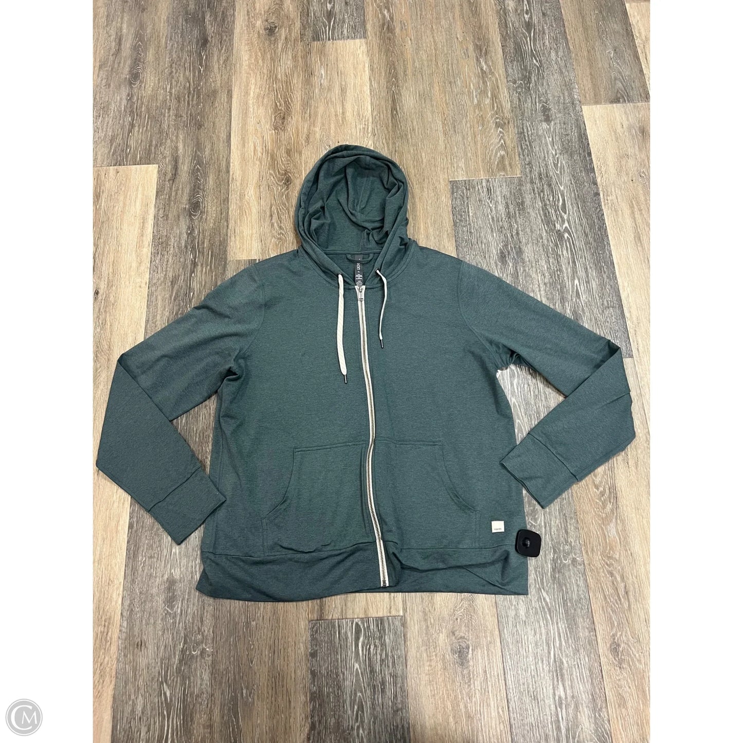 Athletic Sweatshirt Hoodie By Vuori In Blue, Size: Xl