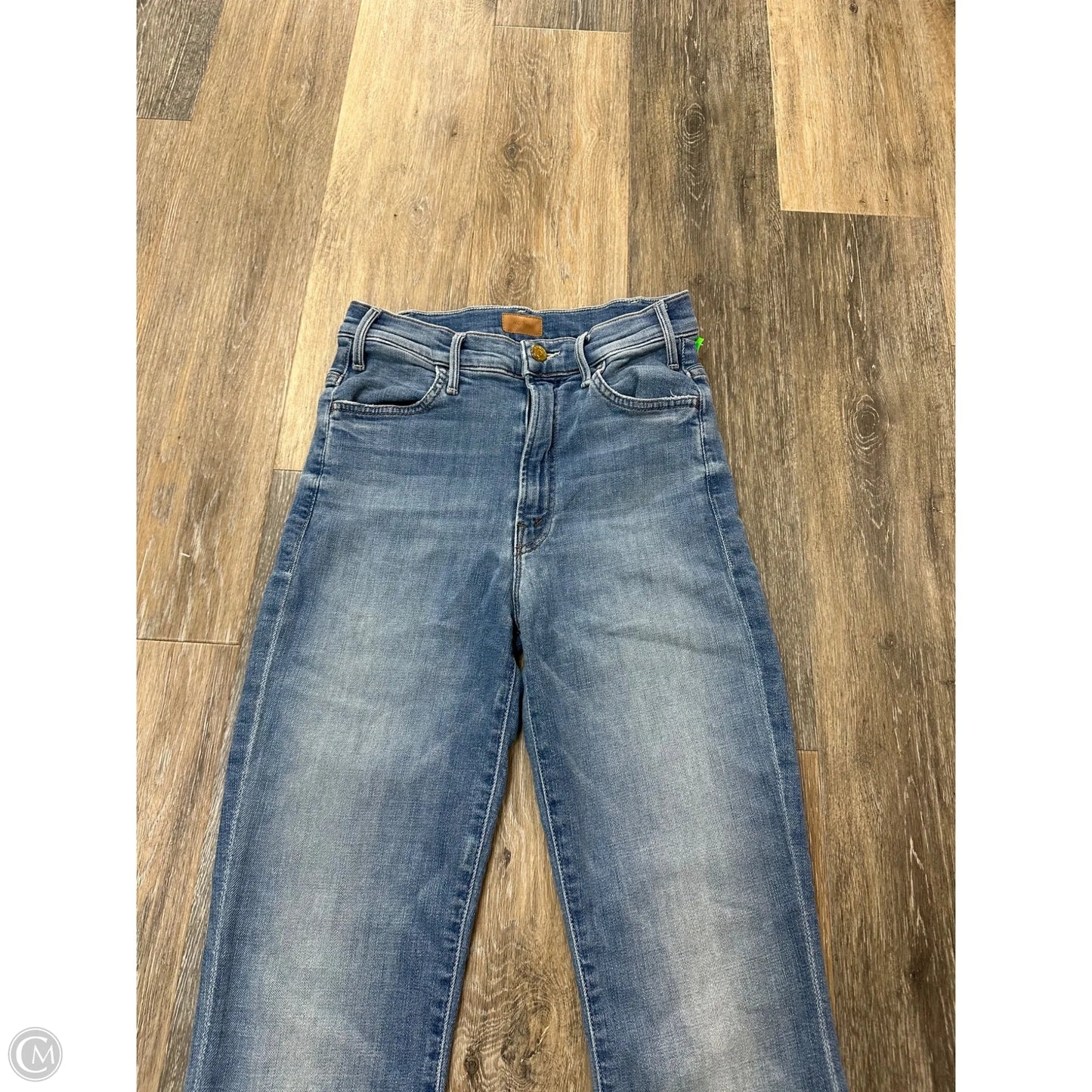 Jeans Boot Cut By Mother In Blue Denim, Size: 1/25