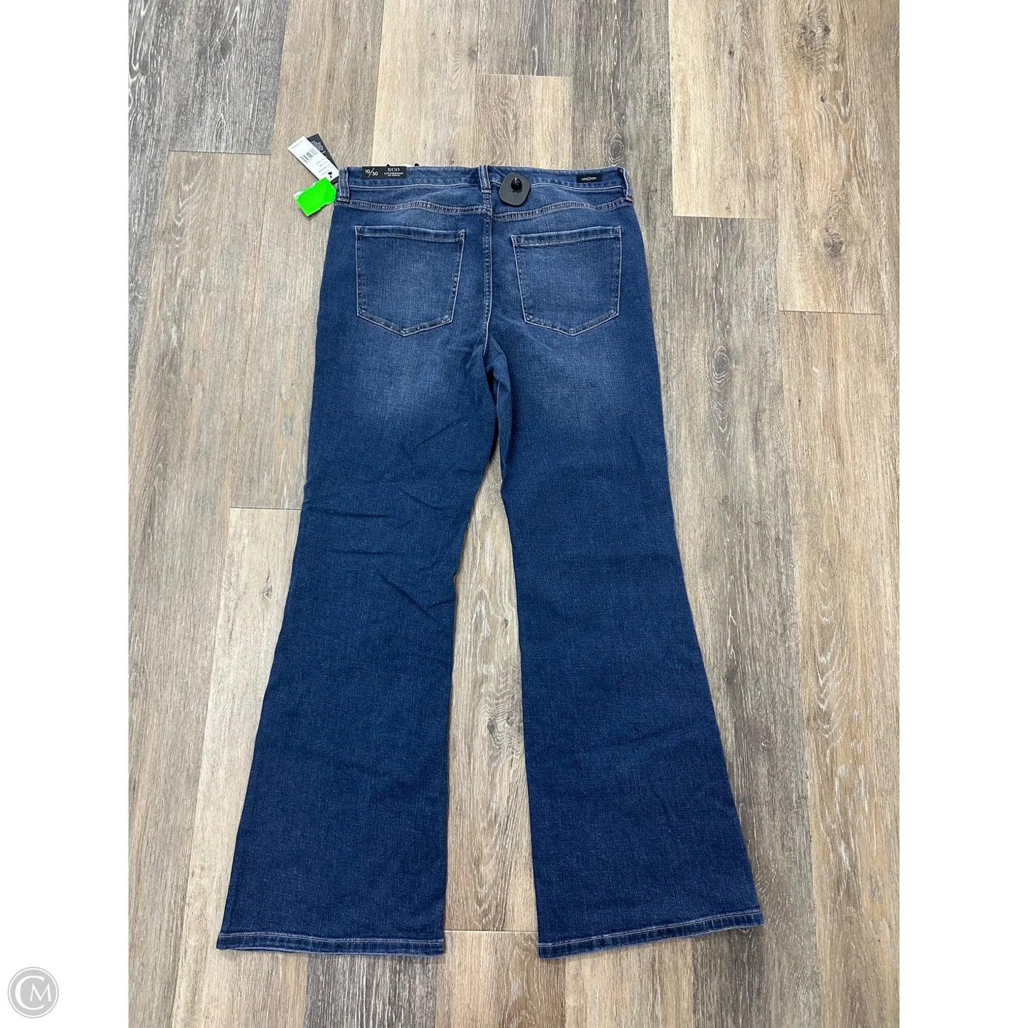 Jeans Boot Cut By Liverpool In Blue Denim, Size: 10