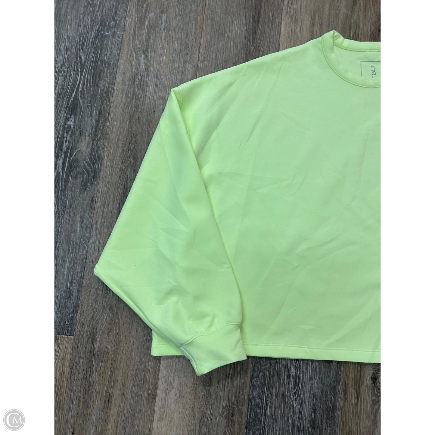 Athletic Sweatshirt Crewneck By Nike Apparel In Green, Size: L