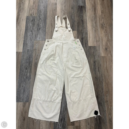 Overalls By We The Free In Cream Denim, Size: L