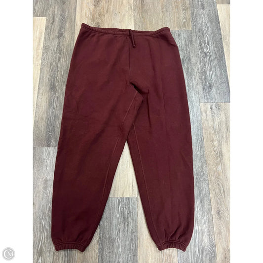 Athletic Pants By Skims In Red, Size: Xl