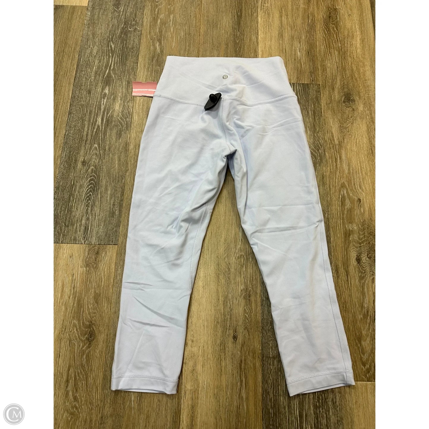 Athletic Capris By Lululemon In Purple, Size: 8