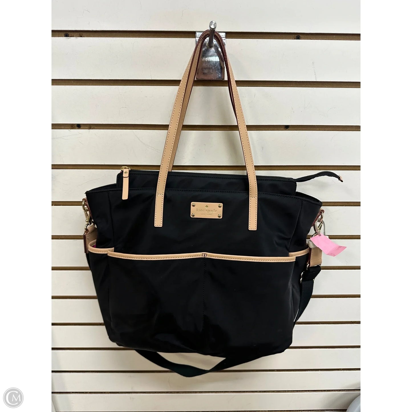 Diaper Bag Designer By Kate Spade, Size: Large