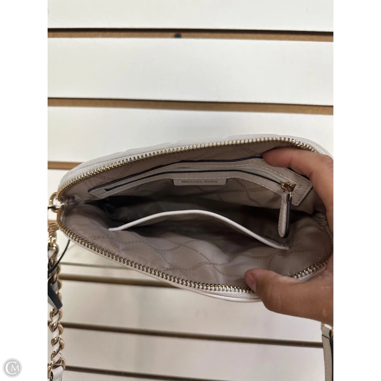 Crossbody Designer By Michael Kors, Size: Large