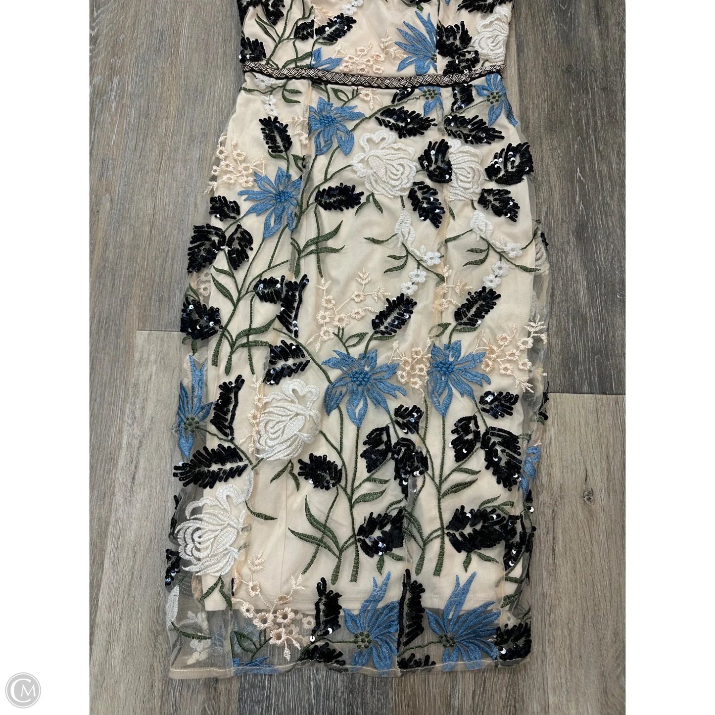 Dress Party Midi By Lulus In Floral Print, Size: S