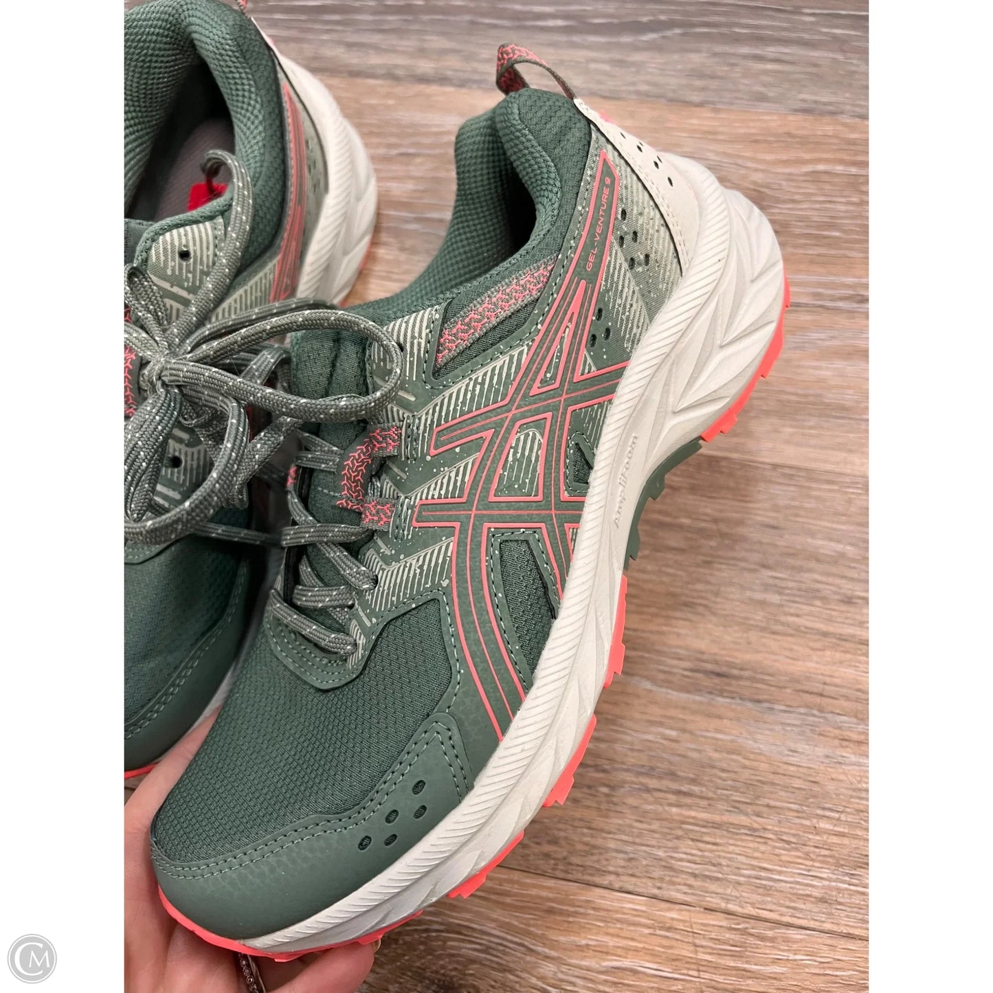 Shoes Athletic By Asics In Green, Size: 6.5