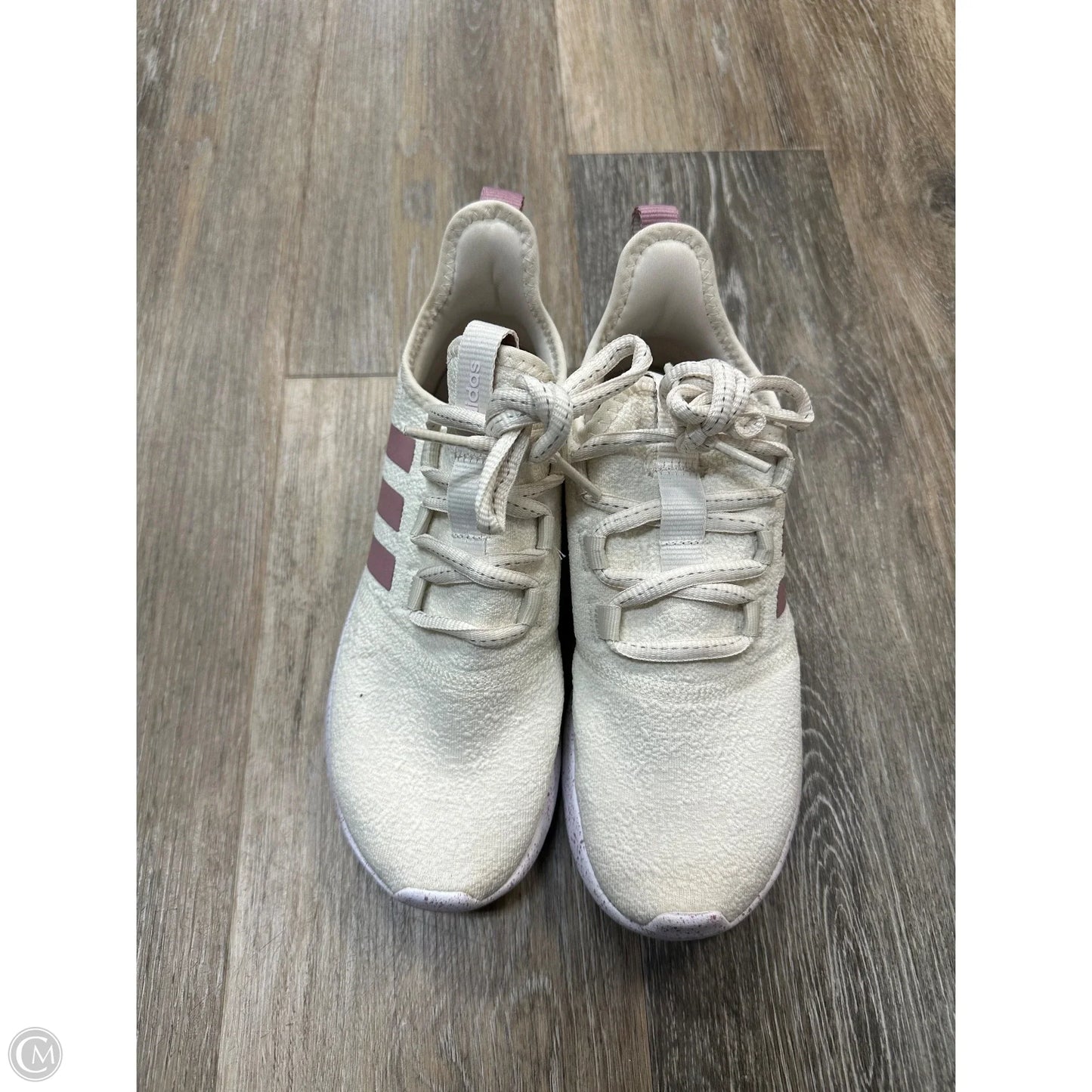 Shoes Athletic By Adidas In White, Size: 6.5