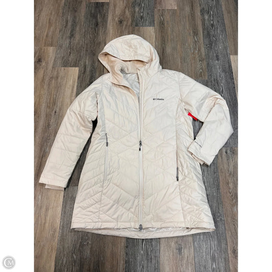 Coat Puffer & Quilted By Columbia In Cream, Size: Xl