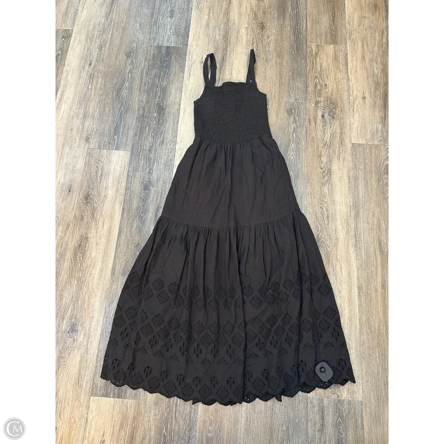 Dress Casual Maxi By Evereve In Black, Size: Xs