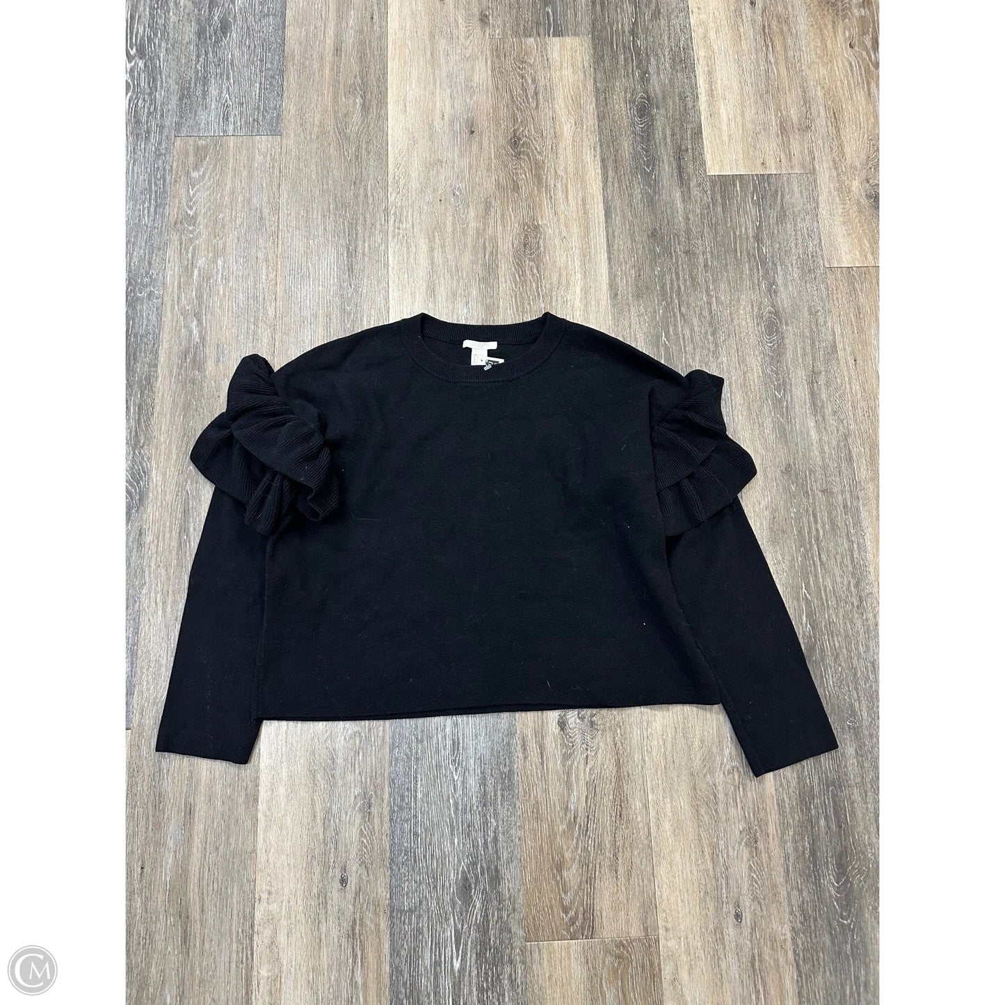 Sweater By H&m In Black, Size: S