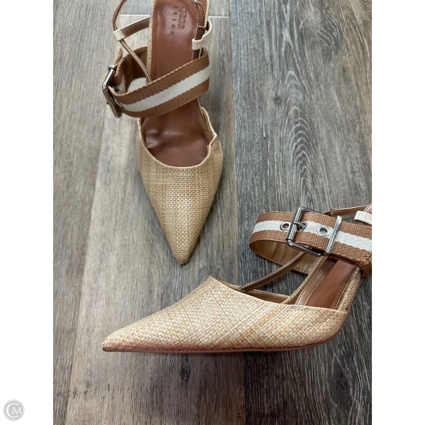Shoes Heels Stiletto By Asos In Tan, Size: 10