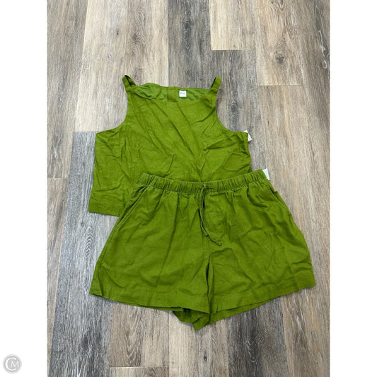 Shorts Set By Gap In Green, Size: M