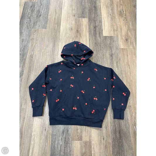 Sweatshirt Hoodie By Starfit In Navy, Size: Xs