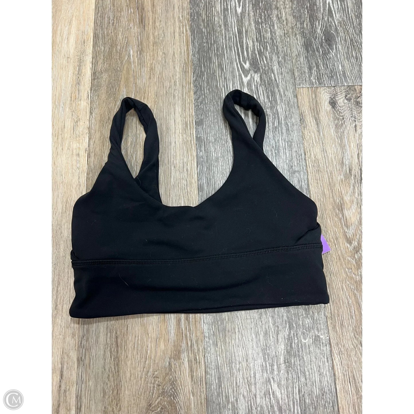 Athletic Bra By Lululemon In Black, Size: 6