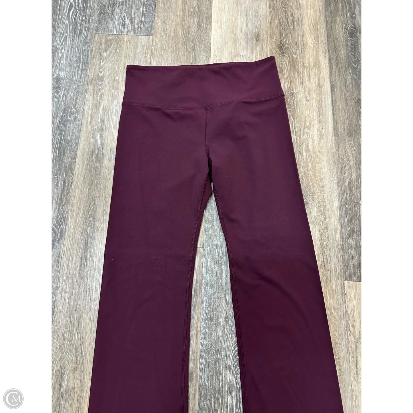 Athletic Pants By Athleta In Maroon, Size: L