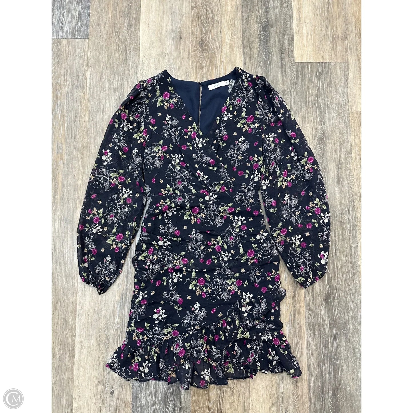 Dress Casual Short By Lush In Floral Print, Size: S