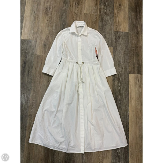 Dress Designer By Max Mara In White, Size: S