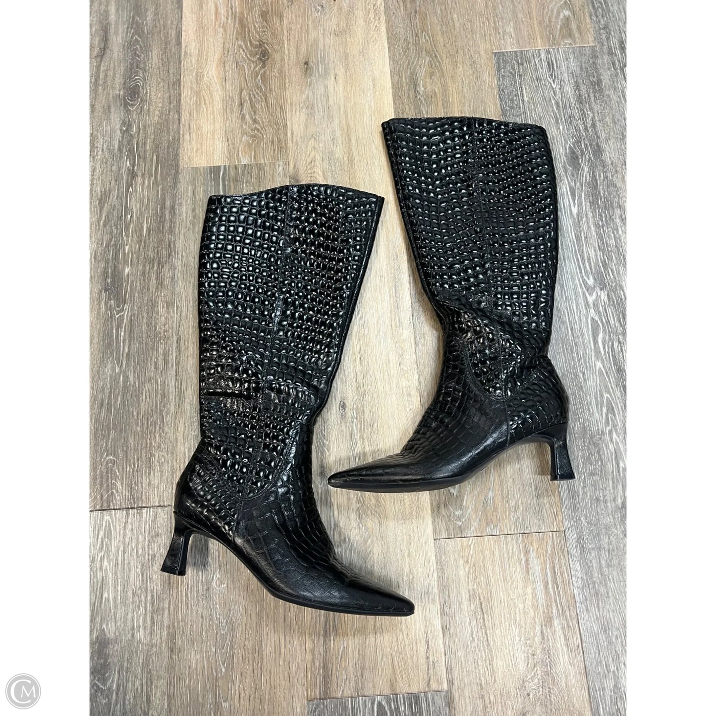 Boots Knee Heels By Naturalizer In Black, Size: 10