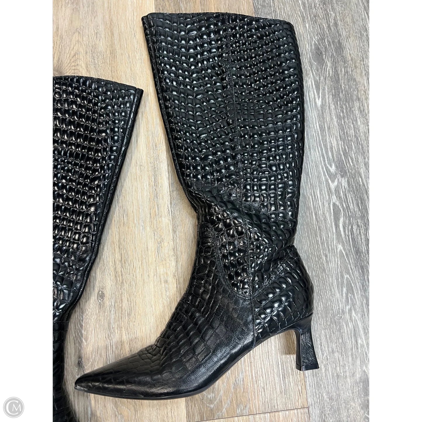 Boots Knee Heels By Naturalizer In Black, Size: 10