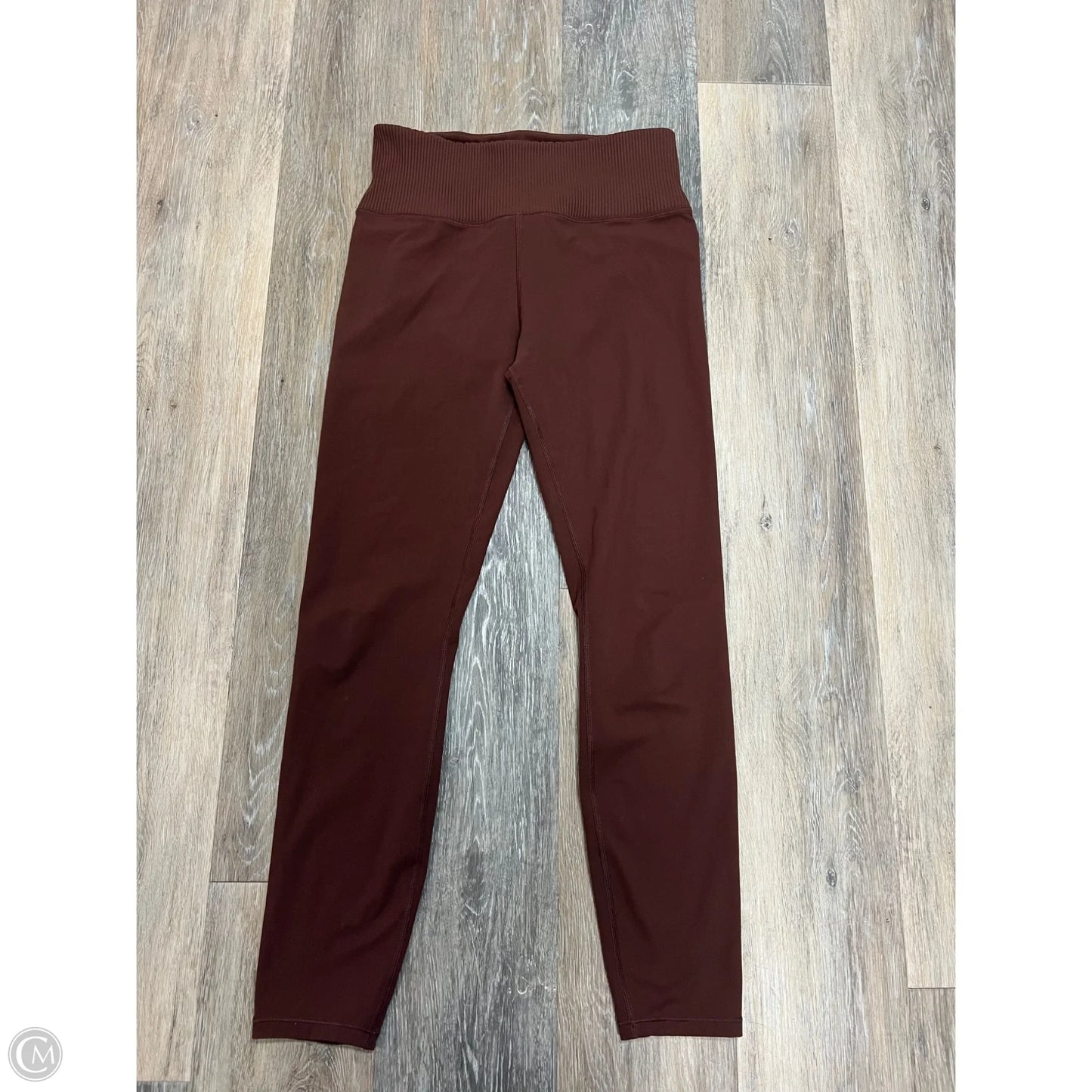 Athletic Leggings By Vuori In Brown, Size: M