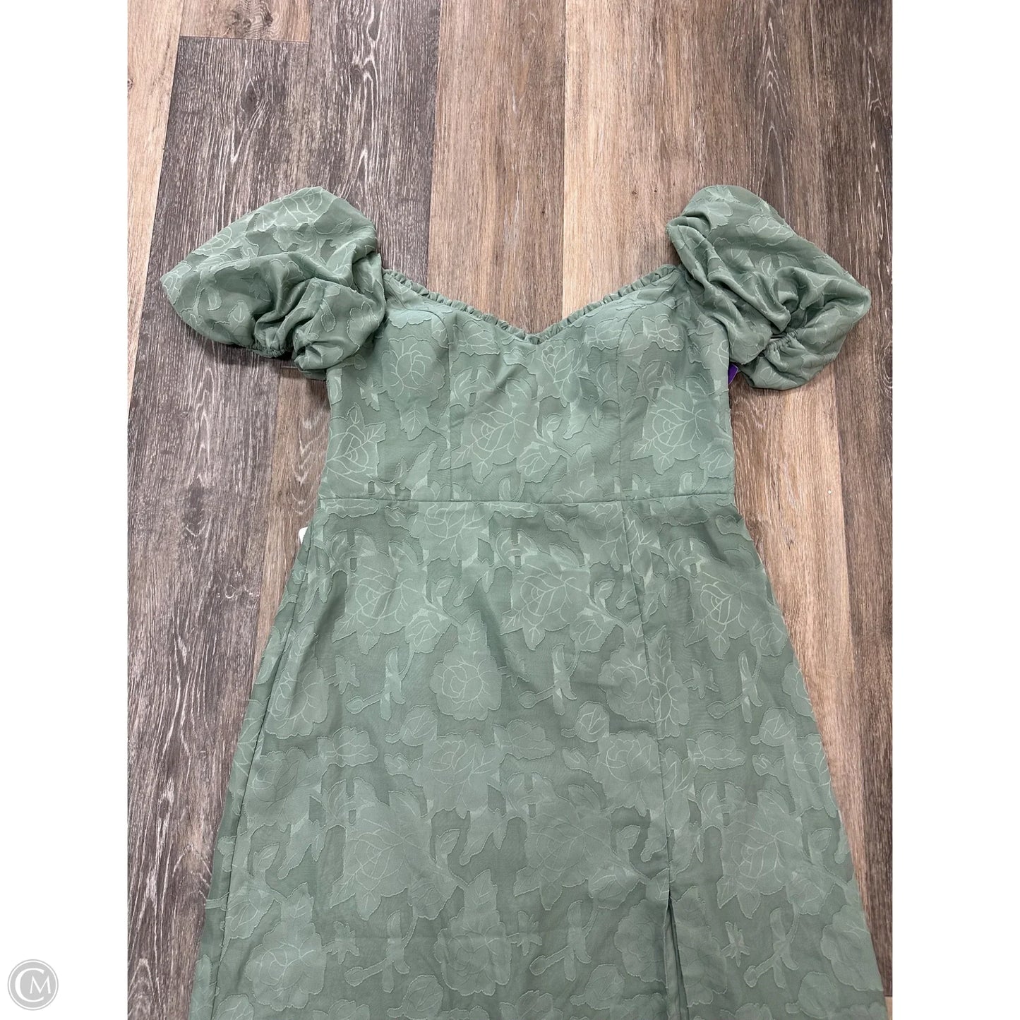 -Dress Party Long By Azazie In Green, Size: Xl