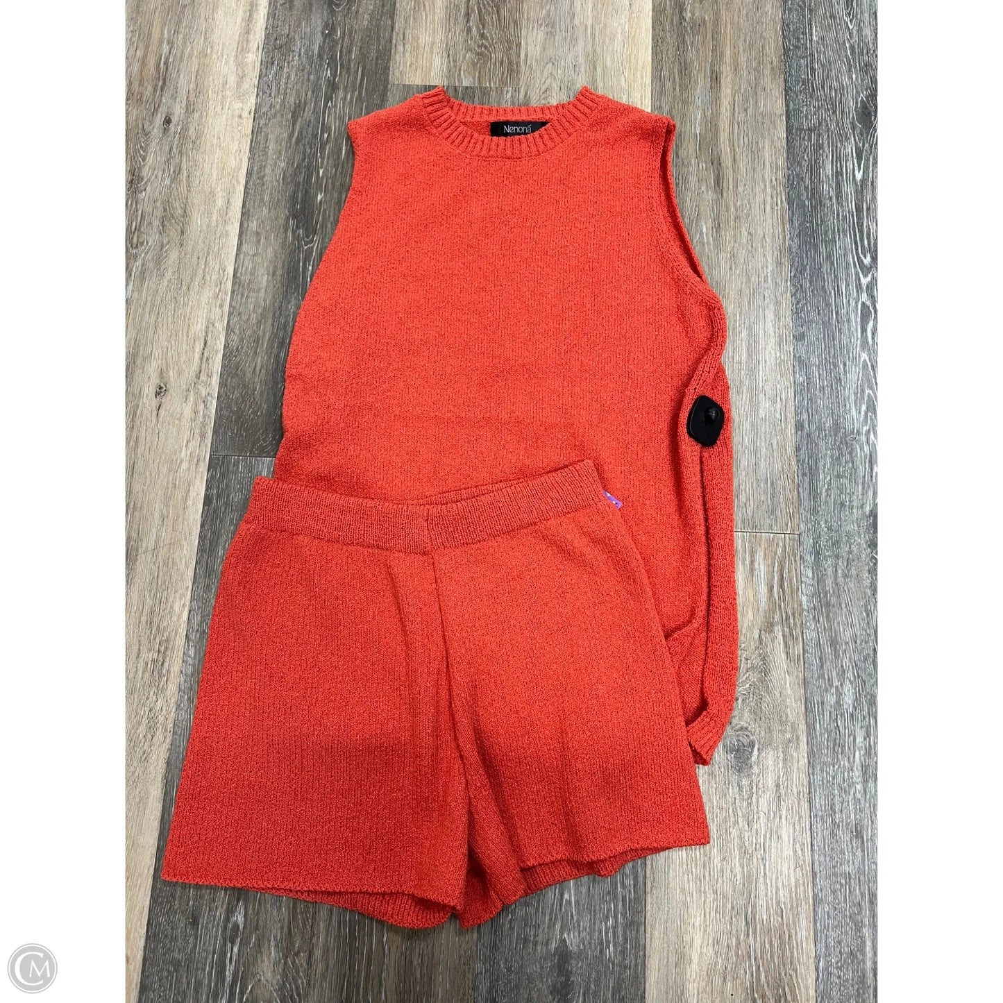 Shorts Set By Nenona In Orange, Size: M