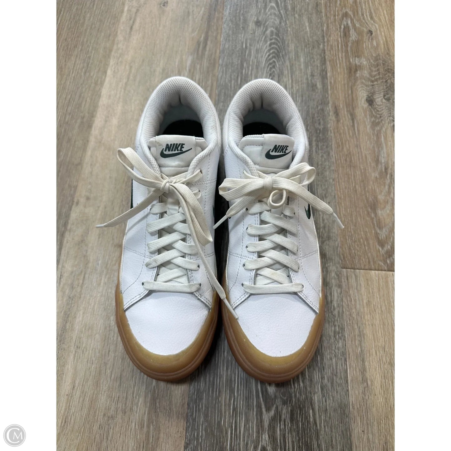 Shoes Athletic By Nike In White, Size: 9.5
