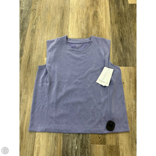Athletic Tank Top By Athleta In Purple, Size: L
