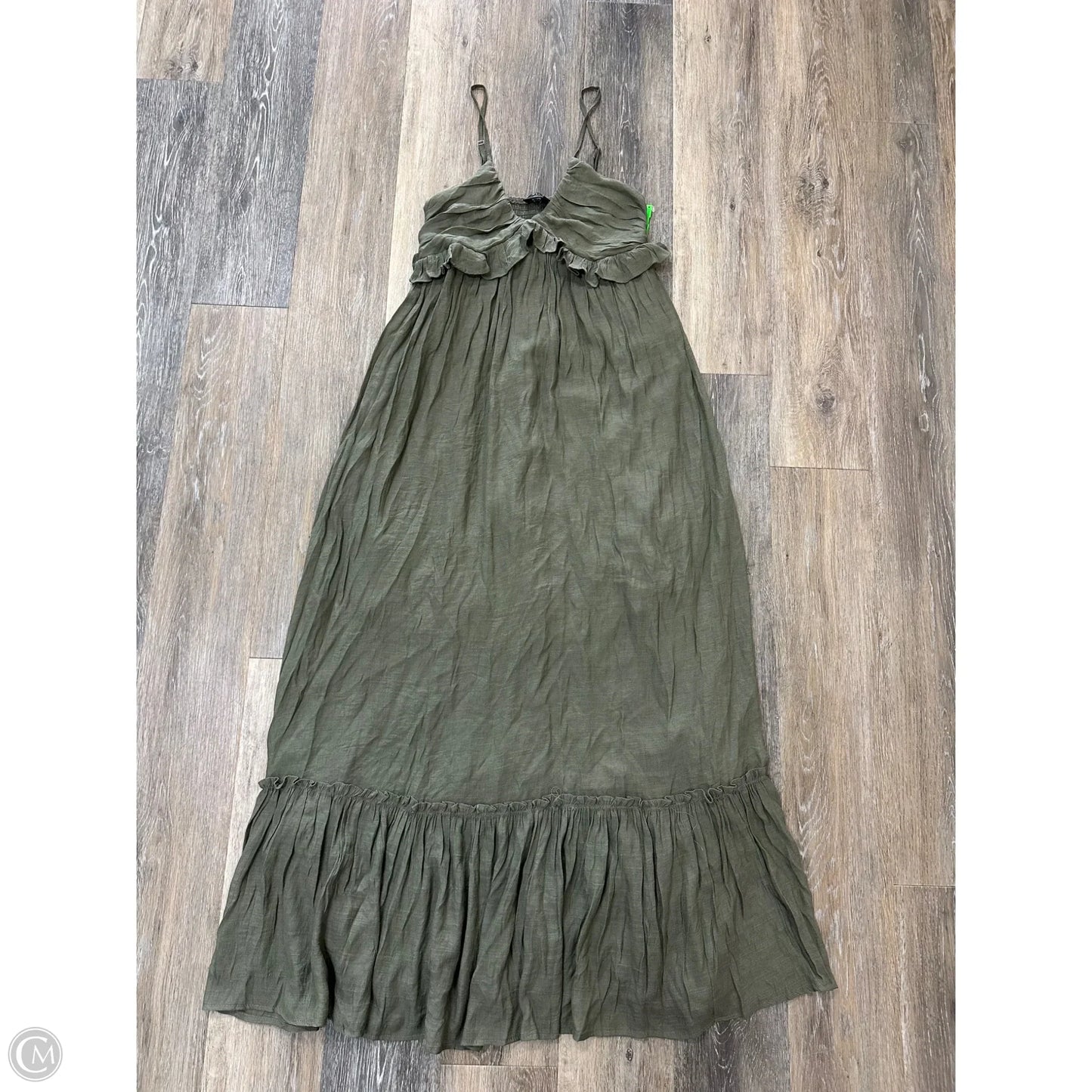 Dress Casual Maxi By Vici In Green, Size: M