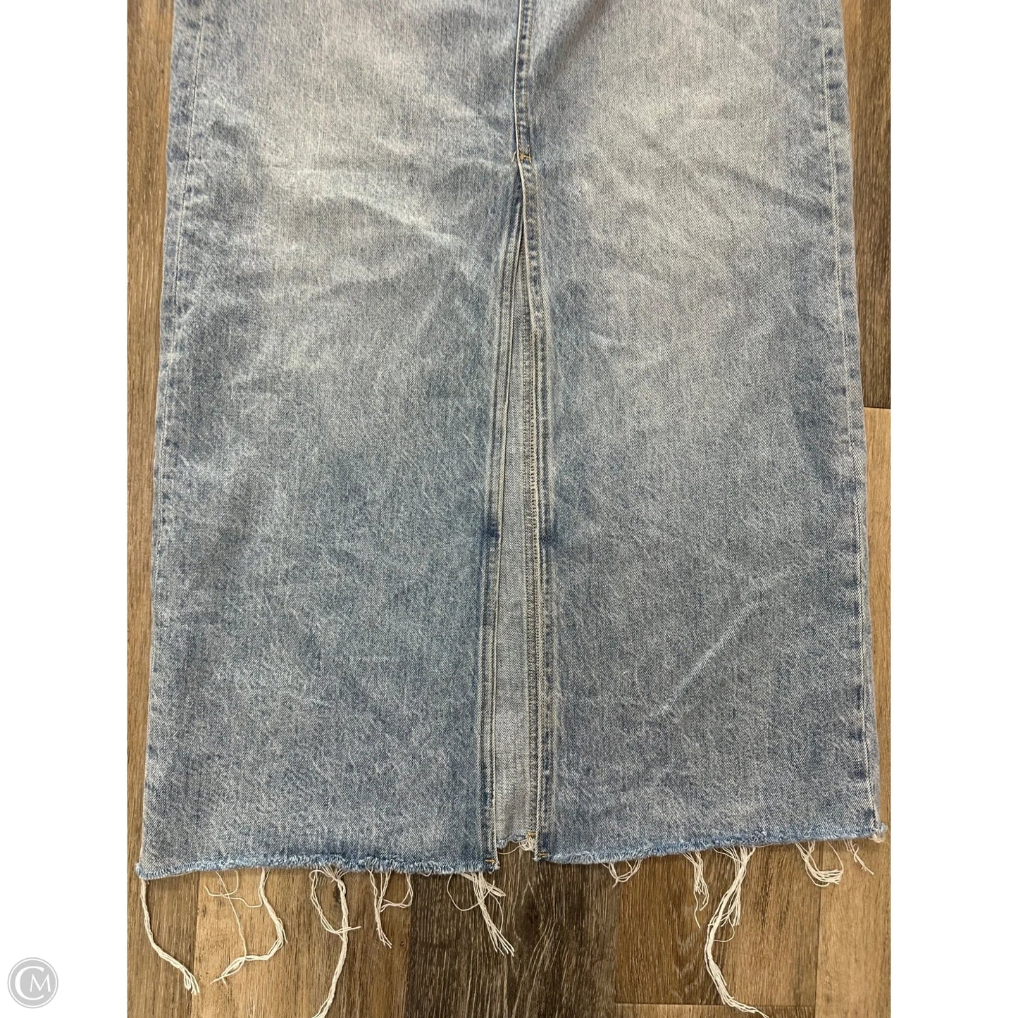 Skirt Maxi By Pistola In Blue Denim, Size: 6