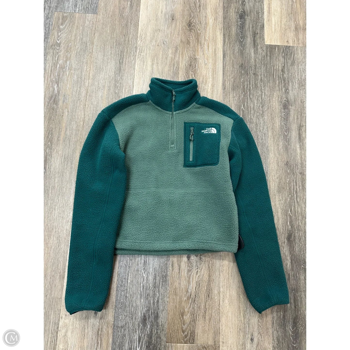 Athletic Fleece By The North Face In Green, Size: Xs