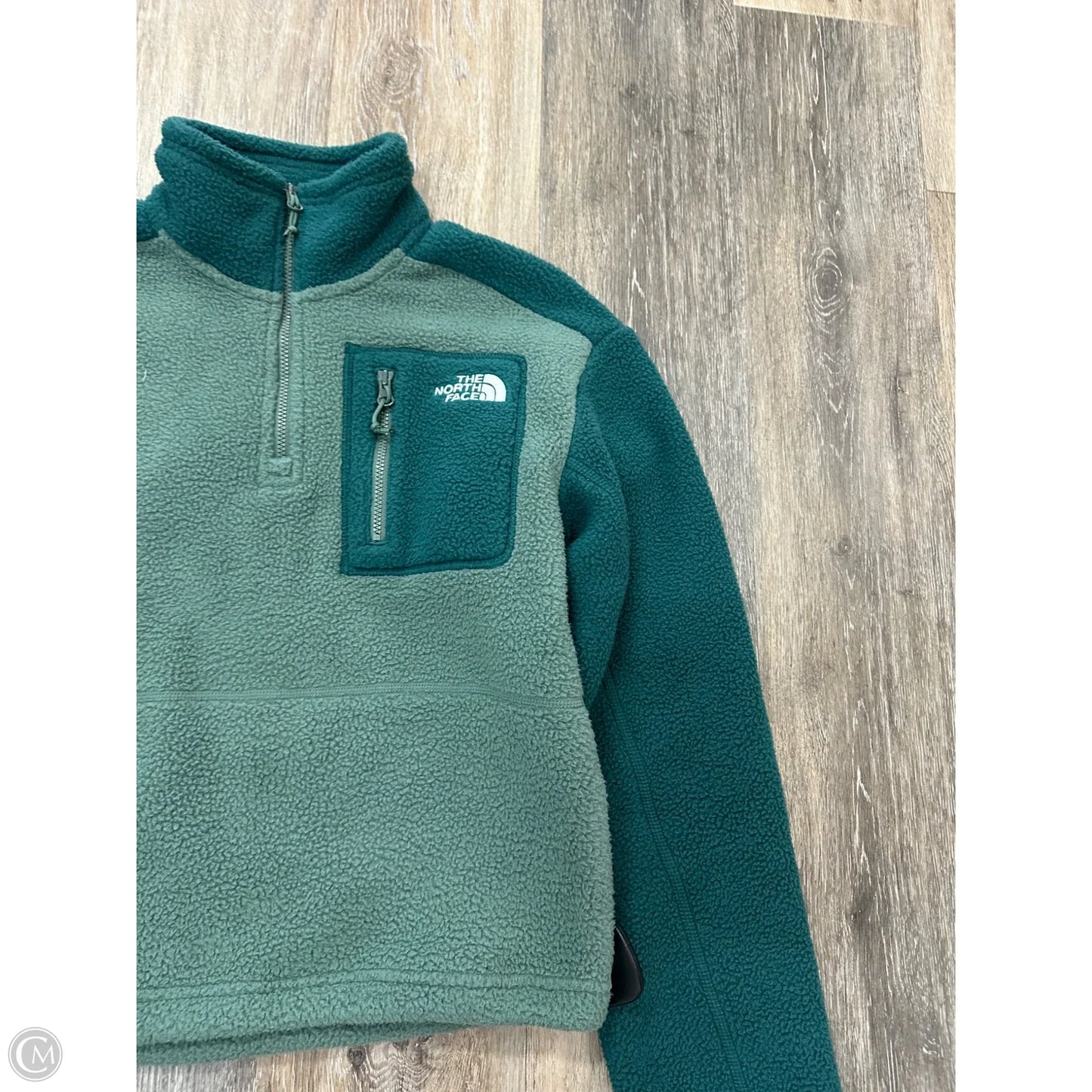 Athletic Fleece By The North Face In Green, Size: Xs