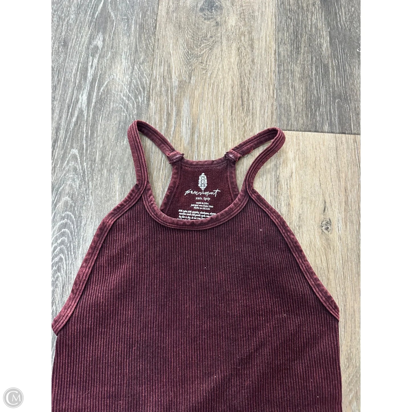 Tank Top By Free People In Red, Size: Xs