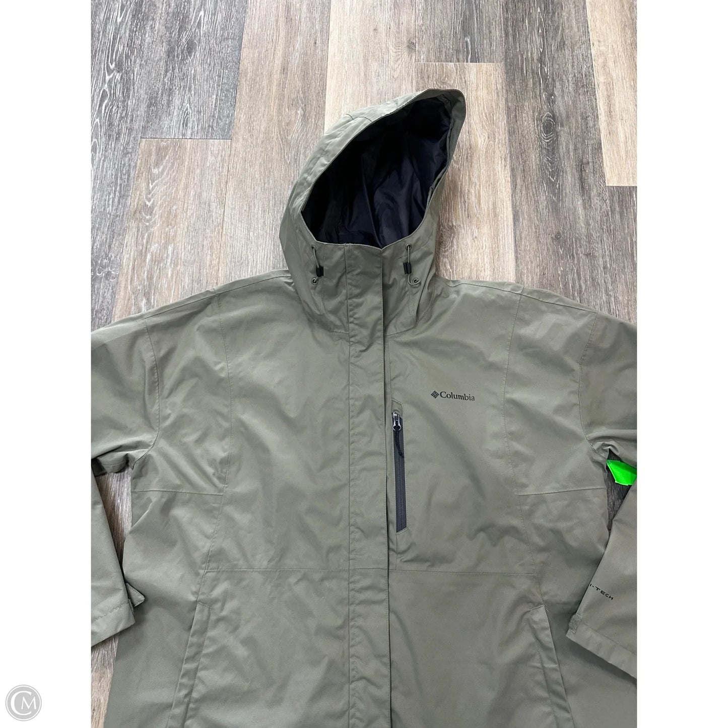 Coat Other By Columbia In Green, Size: 1x