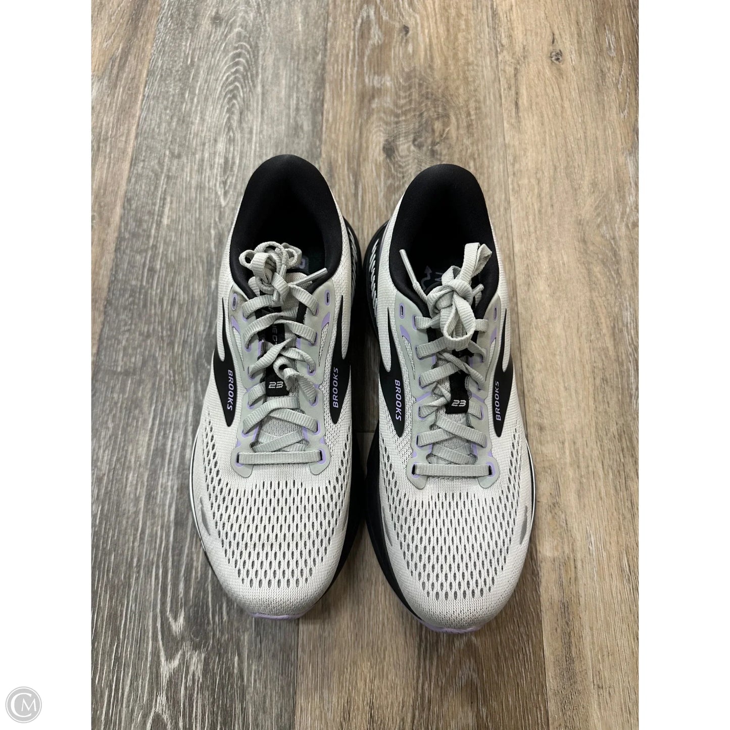 Shoes Athletic By Brooks In Grey, Size: 8