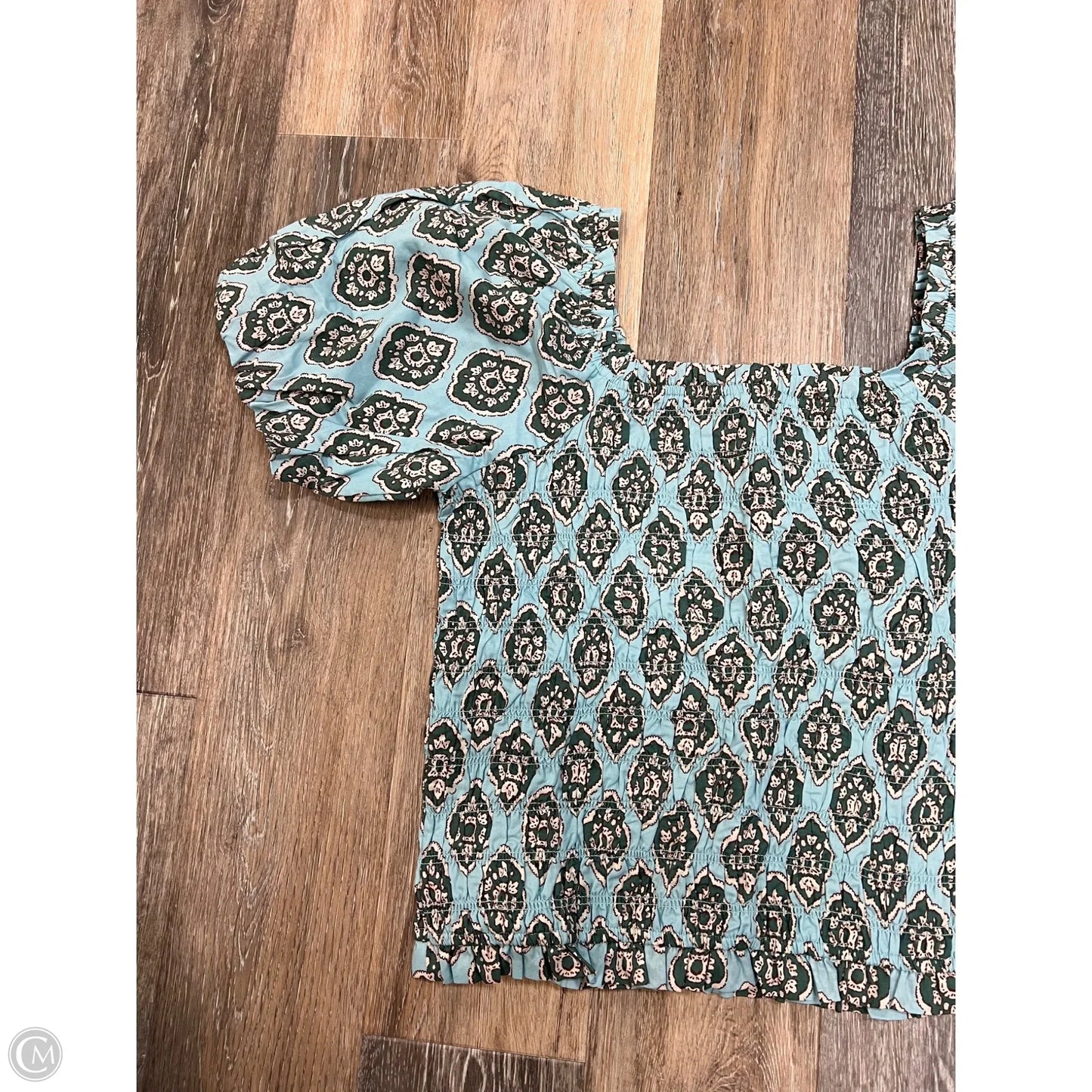 Blouse Short Sleeve By Maurices In Nautical Print, Size: Xxl