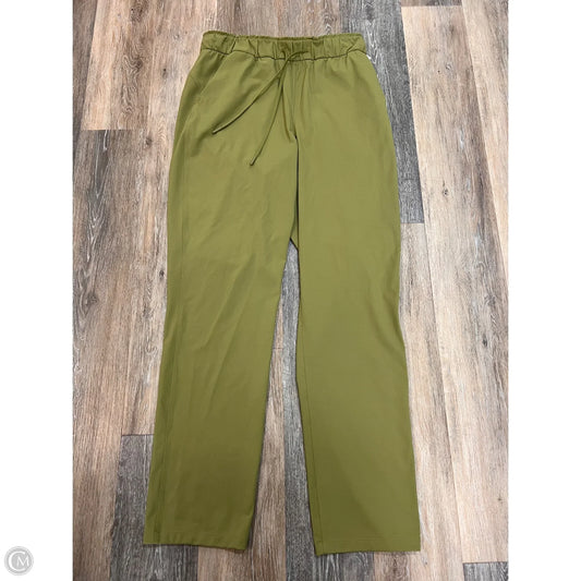 -Athletic Pants By Lululemon In Green, Size: 10
