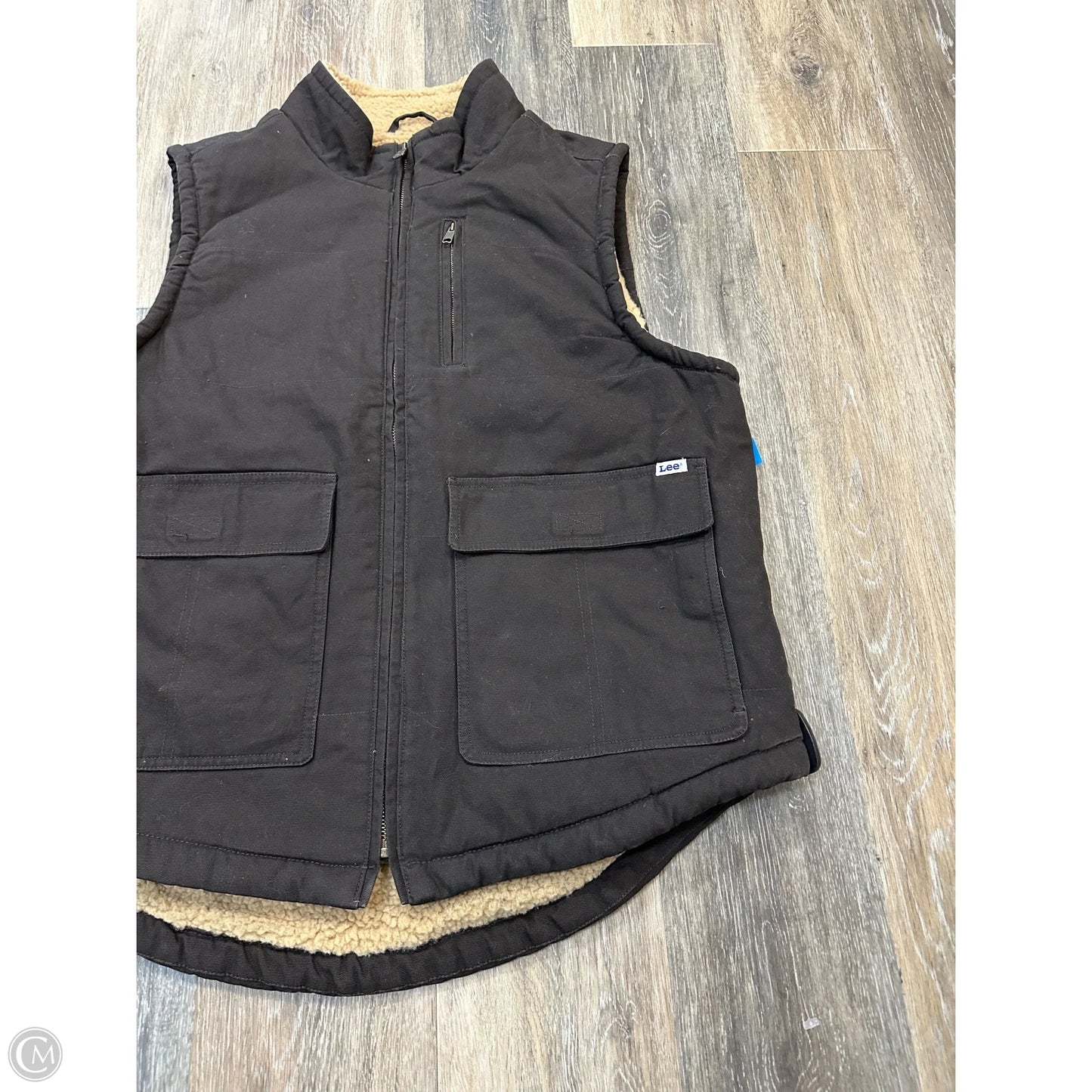 Vest Other By Lee In Brown, Size: M
