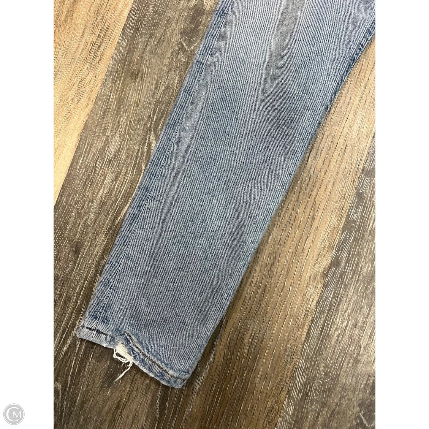 Jeans Skinny By Agolde In Blue Denim, Size: 2/26