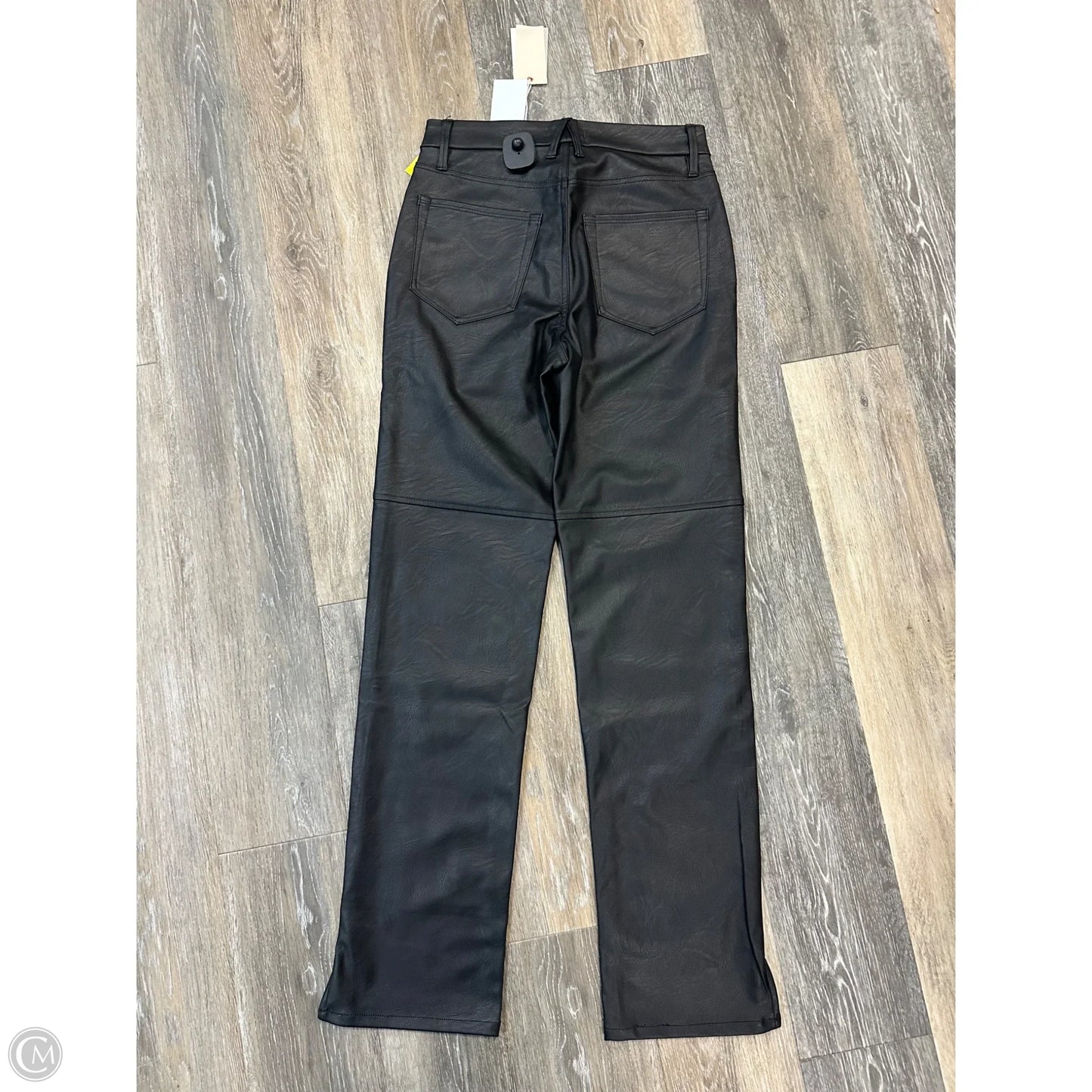 Jeans Straight By Good American In Black, Size: 4