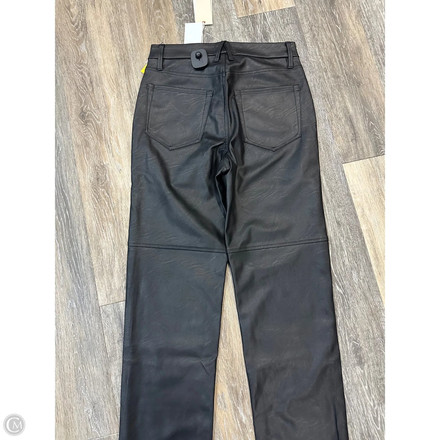 Jeans Straight By Good American In Black, Size: 4